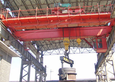 QDY Double Girder Overhead Bridge Crane المعدنية / استخدام مسبك