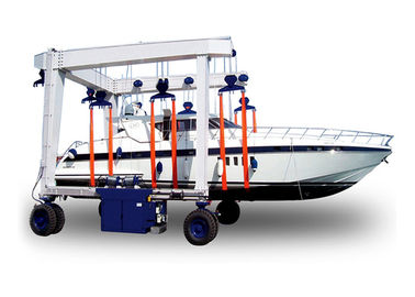 320T Electric Mobile Harbour Crane قارب / يخت استخدام مع هيكل مدمج