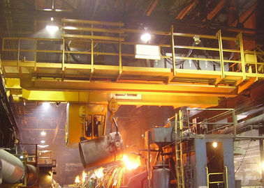 معدات رفع الرافعة العلوية مزدوجة العارضة 32 طن لمصنع الصلب