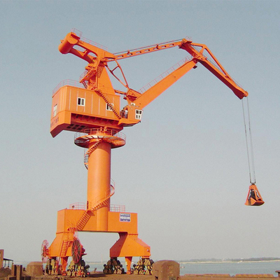 Mobile Harbour Electric Portal Cranes حوض بناء السفن 25m / Min 35m