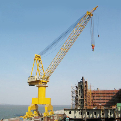 رافعة بوابة تحميل أحادي Jib Harbour 380V Cabin Control 10m